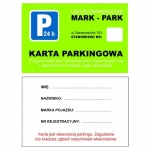 projekty wizytówek parking